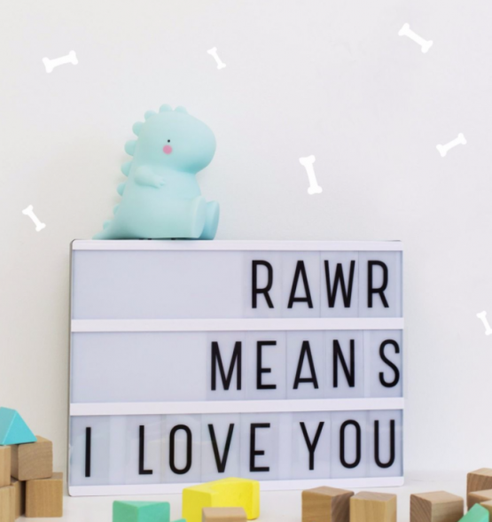 LED Kinderlampje: T-rex Dino - A little lovely company - Afbeelding 5