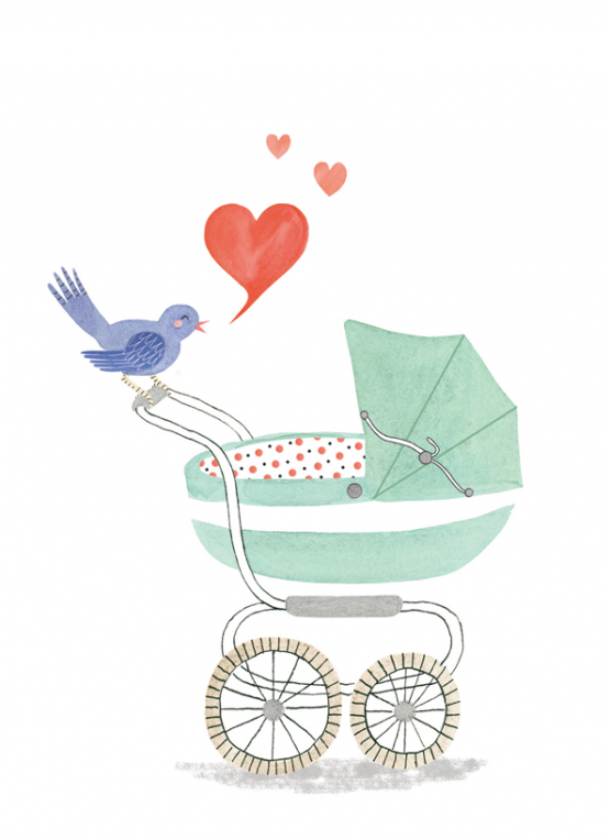 Kaart - Kinderwagen - Sietske van der Meij