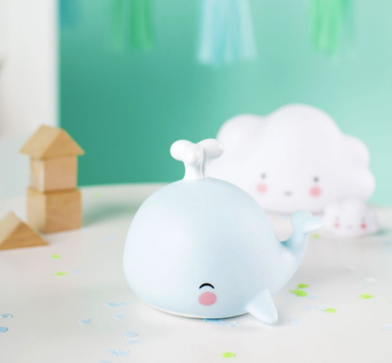 LED Kinderlampje: Little Whale - A little lovely company - Afbeelding 2