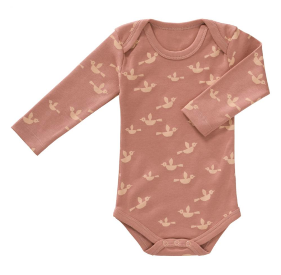 Romper - lange mouw - Birds - Fresk Baby