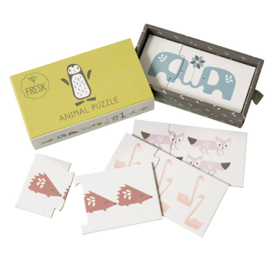 Dierenpuzzel - Fresk Baby - Afbeelding 2