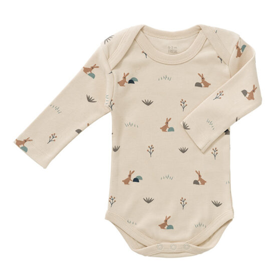 Romper - lange mouw - Konijn - Fresk Baby