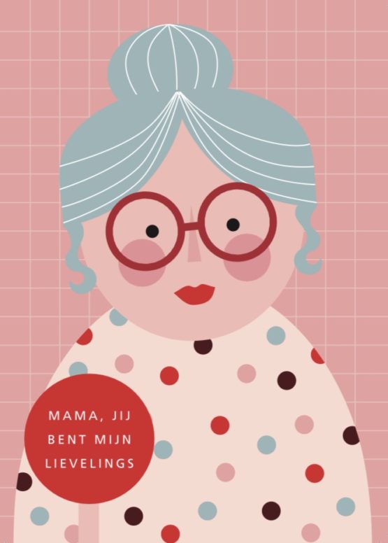 Kaart - Mama, jij bent mijn lievelings