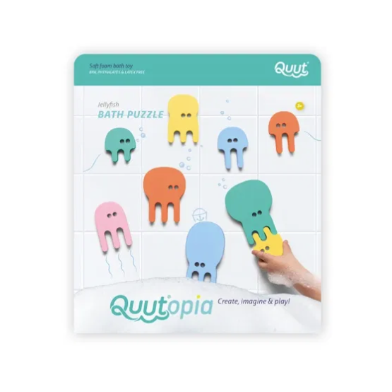 Quut - Badspeelgoed - Puzzle Jellyfish