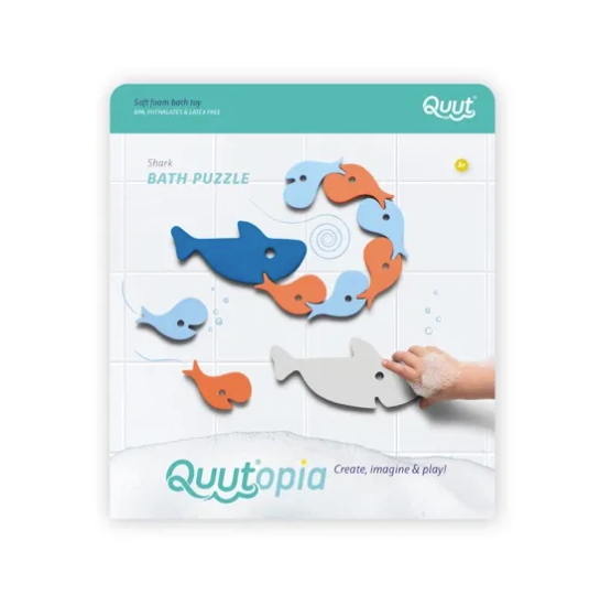 Quut - Badspeelgoed - Puzzel Sharks
