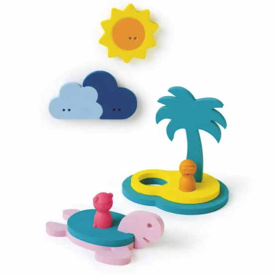Quut - badspeelgoed - Puzzel friends - to the rescue - Afbeelding 3