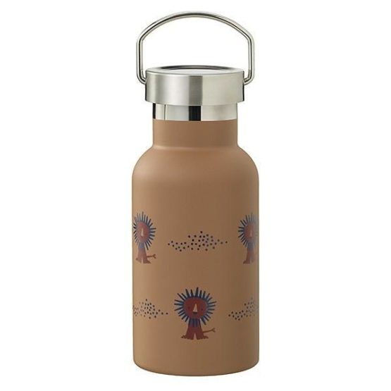 Fresk - Thermosfles incl drinkdop, RVS dop & Borstel - Lion