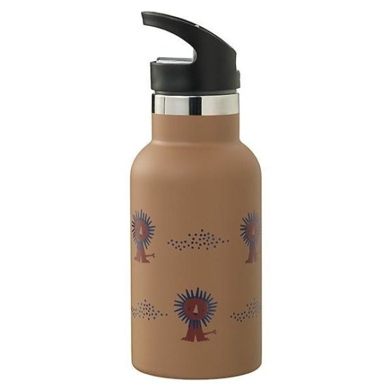 Fresk - Thermosfles incl drinkdop, RVS dop & Borstel - Lion - Afbeelding 2