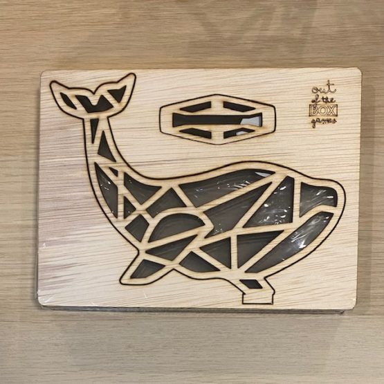 Out of the Box - Origami Walvis - Hout
