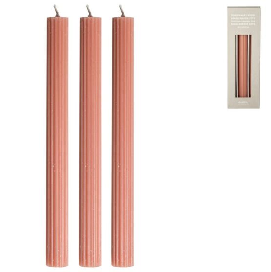 Gusta - Ribkaars Roze - set van 3