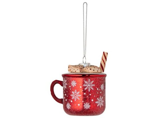 Kerstbal - Mok Rood - Gusta