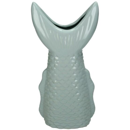 Vaas - Vissenstaart - Blauw - 29cm