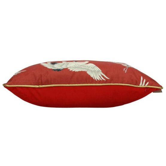 Kersten - Kussen Kraanvogel rood - 45x45 - Afbeelding 2