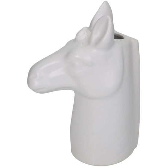 Vaas Zebra wit