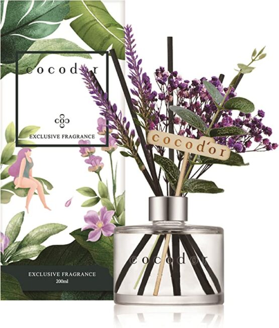 cocod'or lavendel lievelings geurstokjes met bloem
