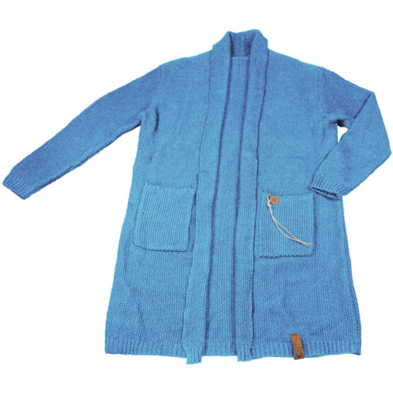 warm vest lot83 lievelings jeanskleur helder blauw