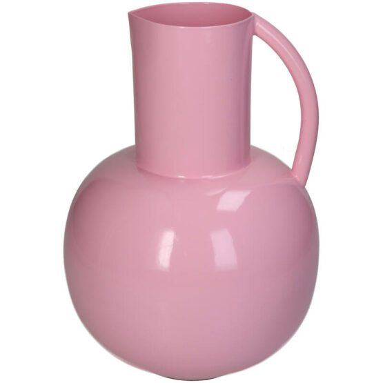 Kersten - Hoge vaas Roze - 25cm - Metaal