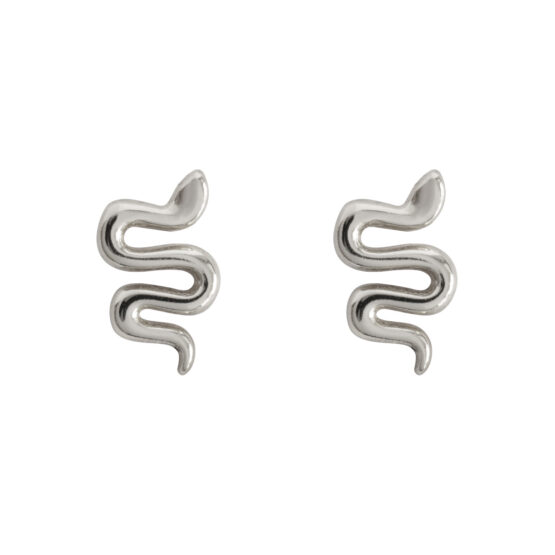 Oorbellen - Silverplated - Petit Snake  - TIMI of Sweden