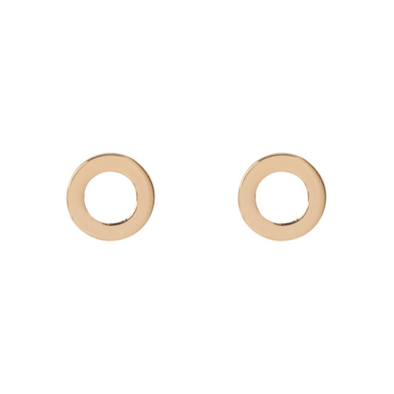 Oorbellen - goldplated - Petit Circle/Rondje  - TIMI of Sweden