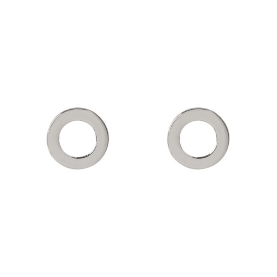 Oorbellen - silverplated - Petit Circle/Rondje  - TIMI of Sweden