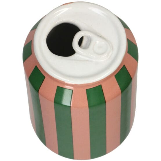 Vaasje Blik - Groen/Roze - Keramiek - Afbeelding 2
