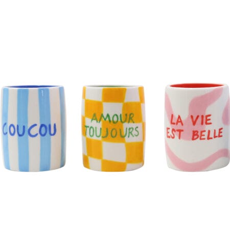Que rico beker mok zonder oor tumbler lievelings