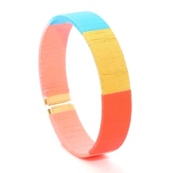Lilie & Koh - Armband - Neon Fluo Turquoise
