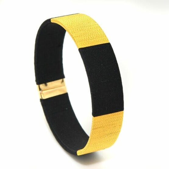 Lilie & Koh - Armband - Black & Doré