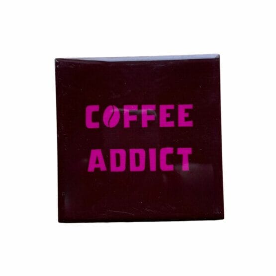 Tegeltje - Coffee addict - 10x10