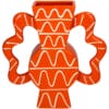 Kersten - Vaas Oranje - Stoneware