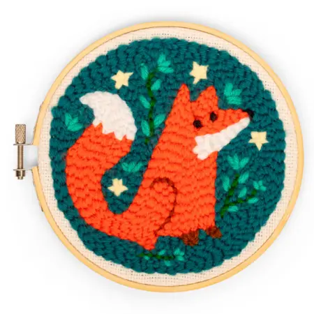Punch Needle Kit - Kikkerland - Vos