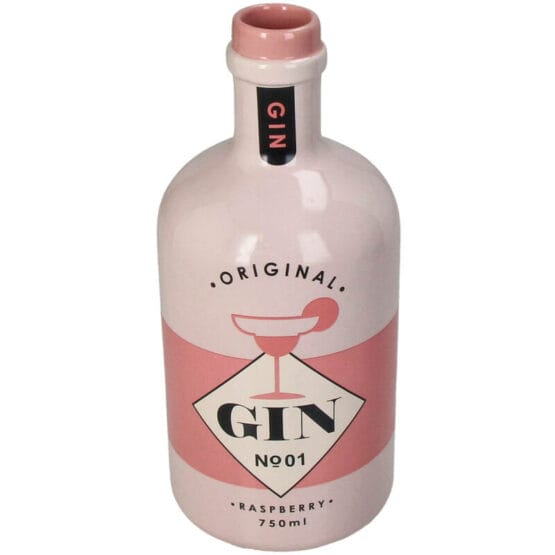 Vaas - Pink Gin Fles - keramiek
