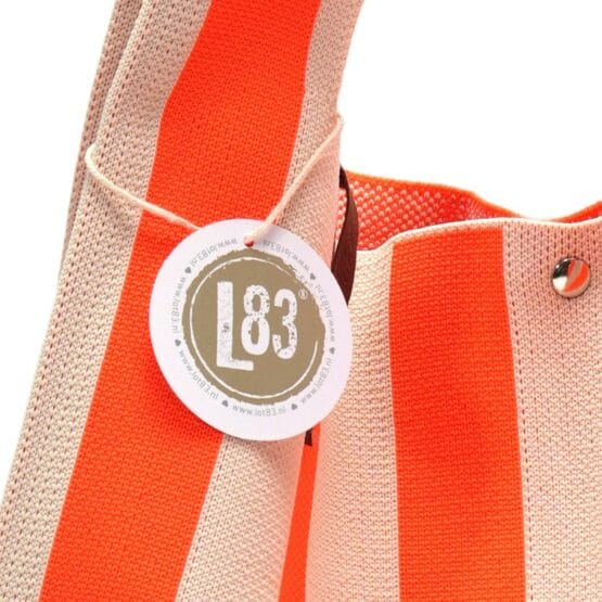 Lot83 - Tas Lois - Oranje/Creme - Afbeelding 2