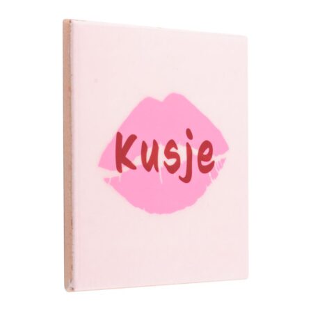Tegeltje - Kusje - 10x10