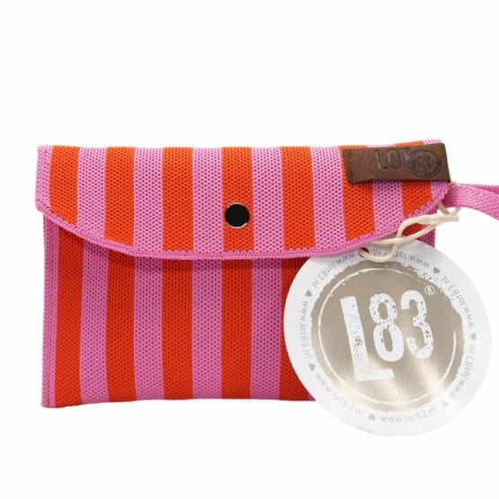 LOT83 - Portemonnee - Amber - Oranje/Roze
