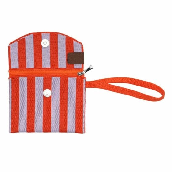 LOT83 - Portemonnee - Julia - Oranje/Lila - Afbeelding 2