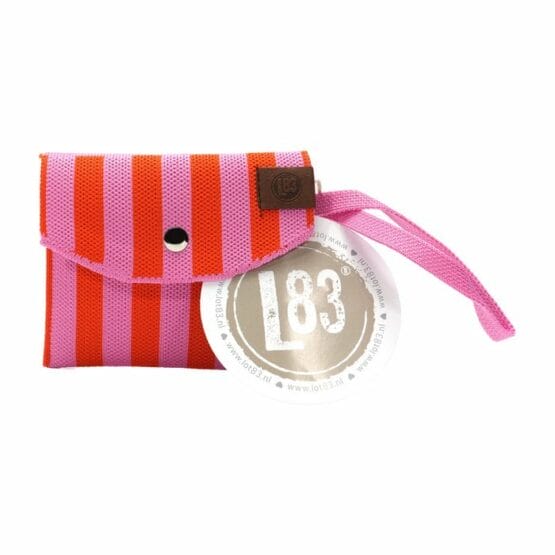 LOT83 - Portemonnee - Julia - Oranje/Roze