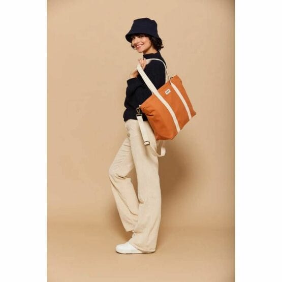 Hindbag - Cesar - Schoudertas/Shopper - Met rits&binnenzak - Sienna