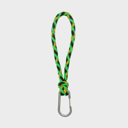 Susan Bijl - Kumihimo Keychain - Black&Arise