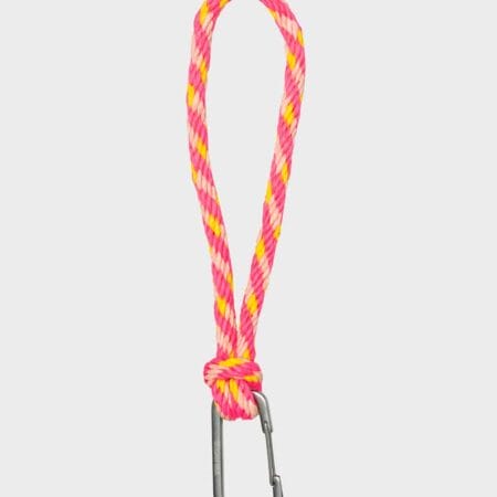 Susan Bijl - Kumihimo Keychain - Tone&TV Yellow