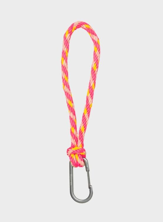 Susan Bijl - Kumihimo Keychain - Tone&TV Yellow