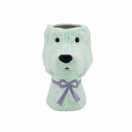 Vaas - Hond - Mint/Paars