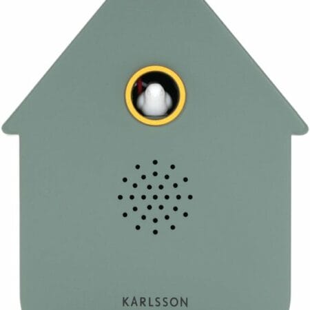 Karlsson - Sound Box Cuckoo  - 12x7.5x11.5cm - Groen