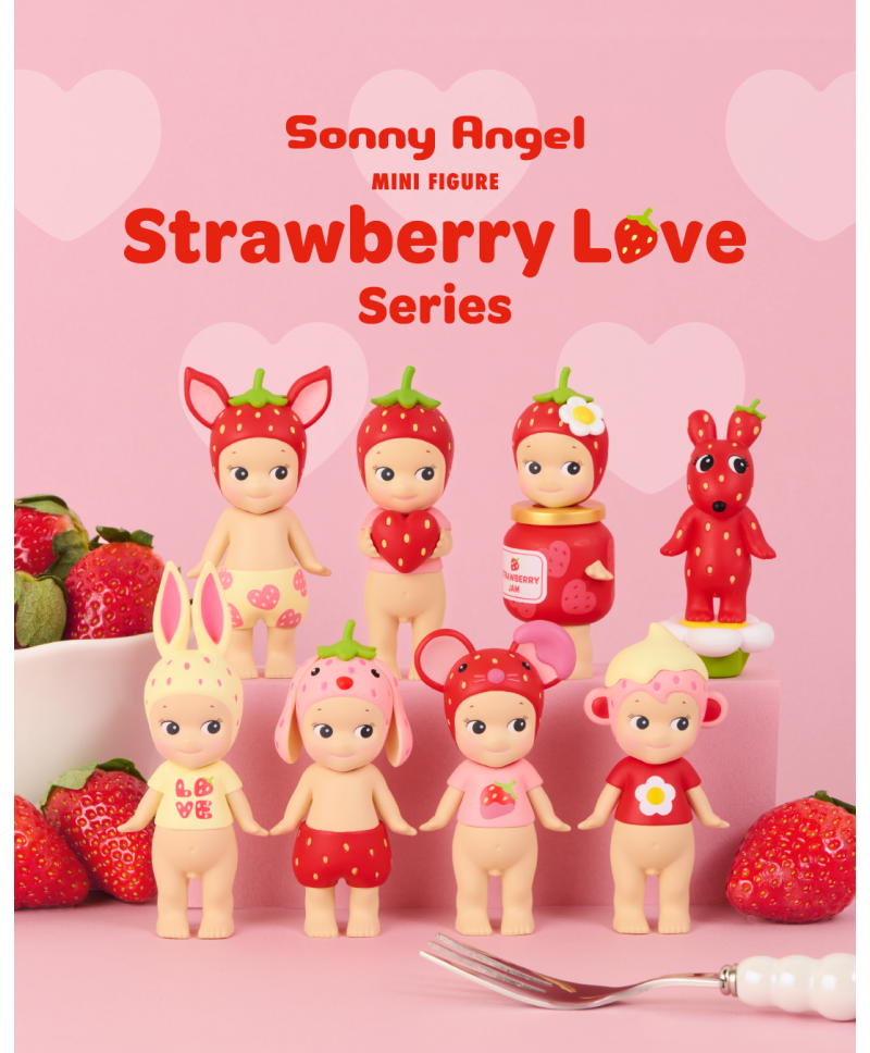 Sonny Angels Serie - Strawberry Love Serie