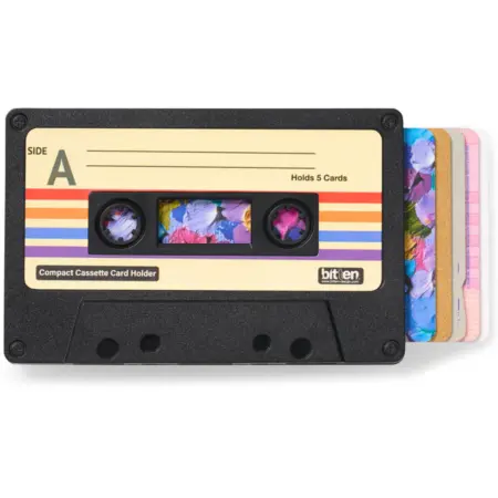 Cassette kaarthouder - Zwart - Bitten