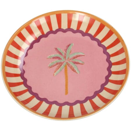 Bordje Palmboom - 16x16x2 - Keramiek