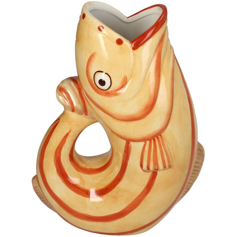 Kersten - Vaas Vis - Groot - Geel