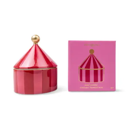 Paddywax - Handbeschilderde Trinket Box - Roze