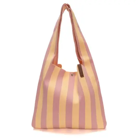 Lot83 42 - Tas Lois - Roze/Lichtgeel