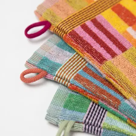 Odds & Ends - #80 - washandjes set van 3 - Foekje Fleur